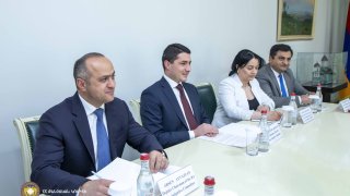 Председатель Следственного комитета РА принял заместителя помощника госсекретаря США Брэндона Йодера: обсуждались вопросы расширения сотрудничества (фото)